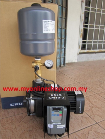 Grundfos UNI-E CM10-2 variable speed invertor ( 1.6HP )