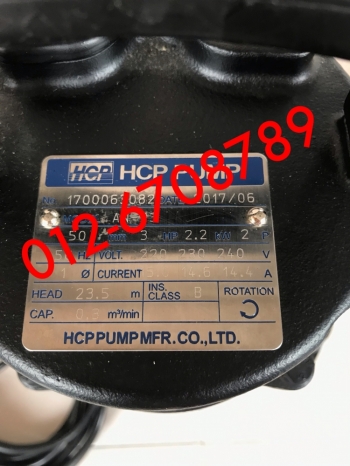 HCP submersible Pump (1 Phase or 3 Phase)